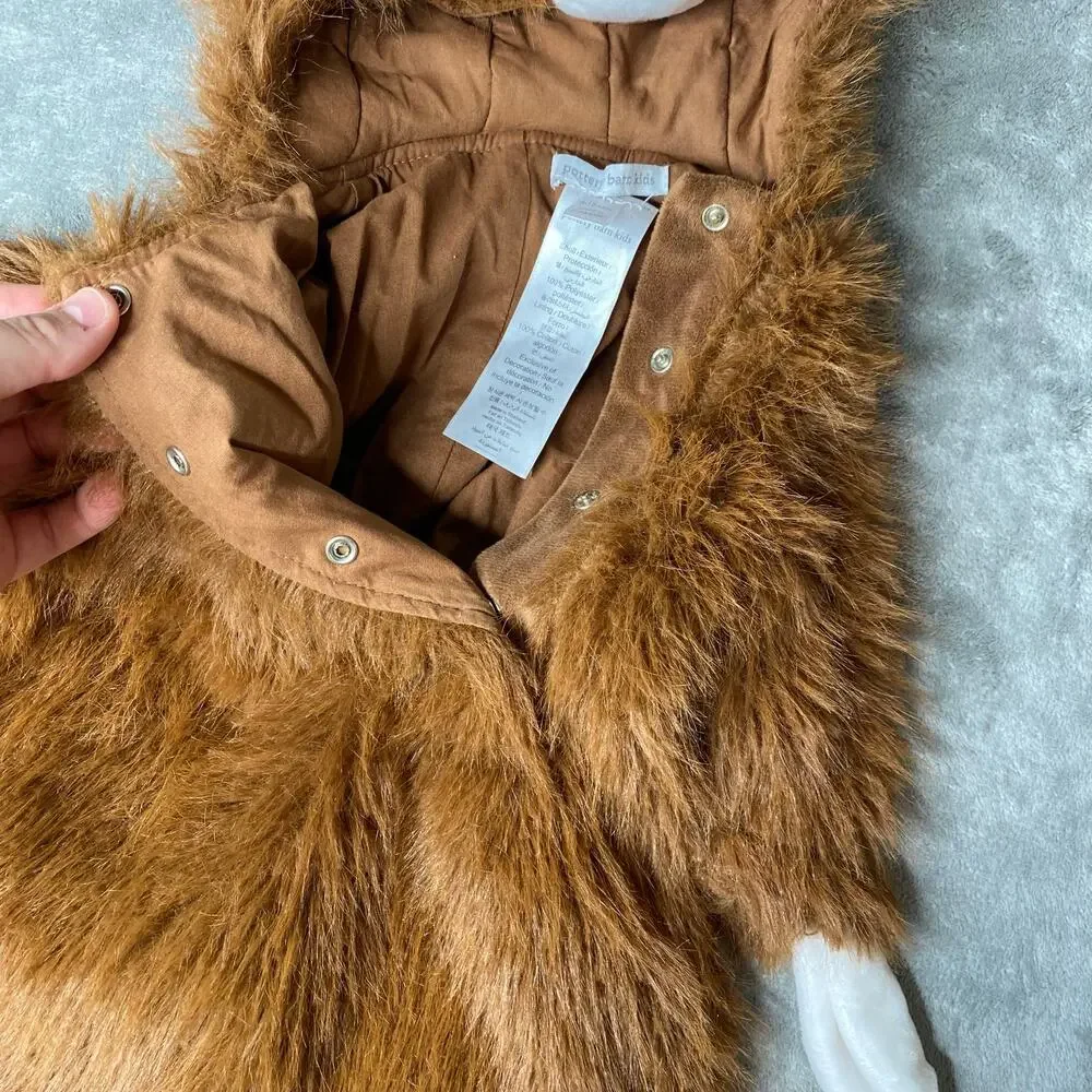 Pottery Barn Kids Costumes Highland Cow Brown Cow Size 6-12m EUC - Picture 11 of 12